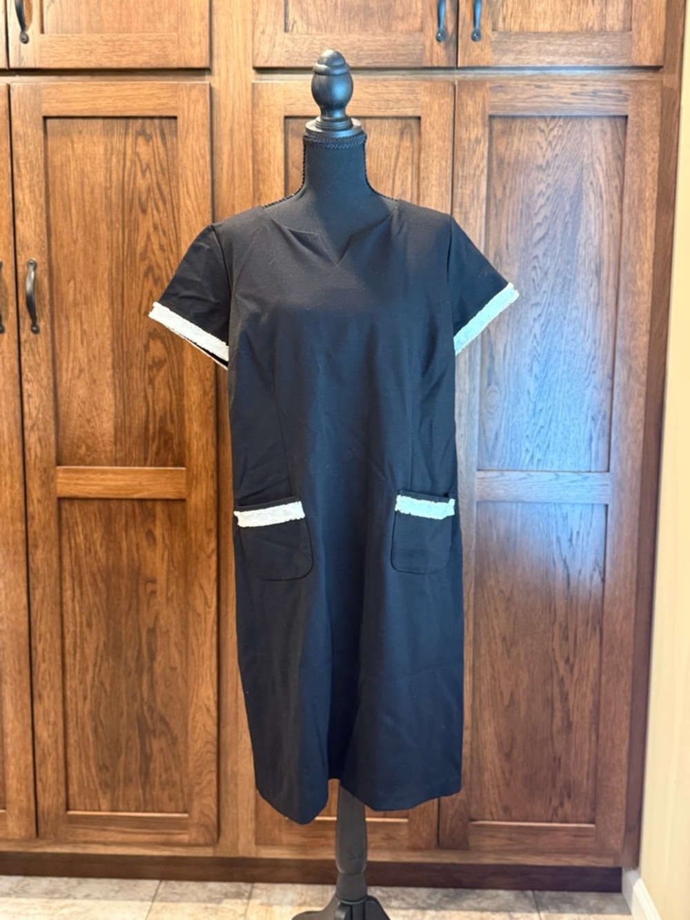 Talbots “Luxe Woven  Sheath Dress” – Stylish Classic